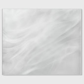 Wit Marmer Abstract Cadeaupapier (Vlak)