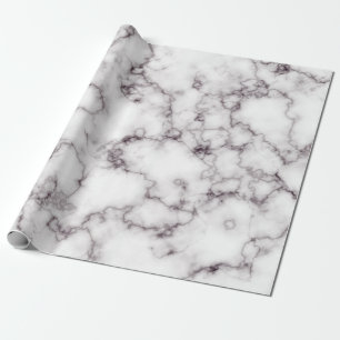 Wit marmer abstract steenpatroon cadeaupapier