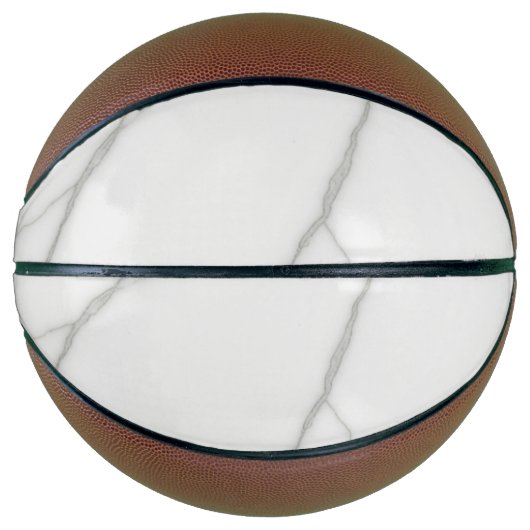 Wit Marmer Basketbal (Voorkant)