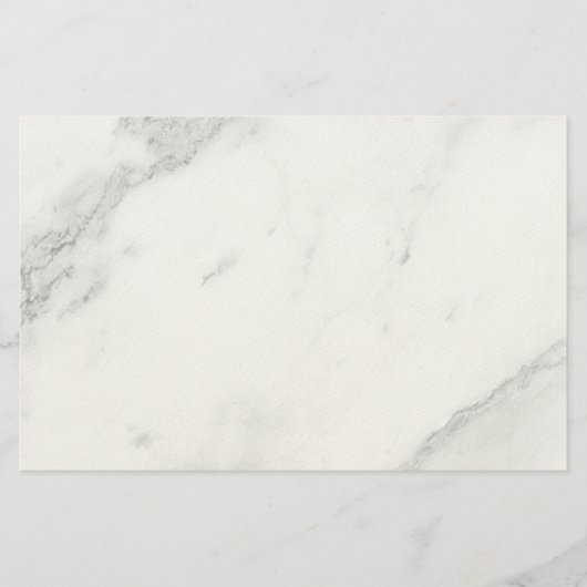 Wit Marmer Briefpapier (Voorkant)