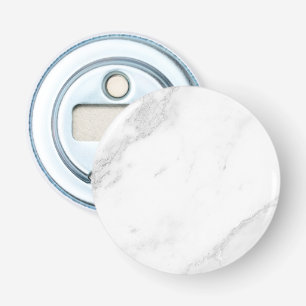 Wit Marmer Button Flesopener
