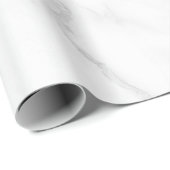 Wit Marmer Cadeaupapier (Rol Hoek)