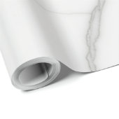 Wit Marmer Cadeaupapier (Rol Hoek)