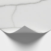 Wit Marmer Cadeaupapier (Hoek)