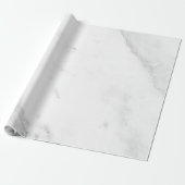 Wit Marmer Cadeaupapier (Uitgerold)