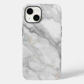 Wit Marmer Case-Mate iPhone Case (Achterkant)