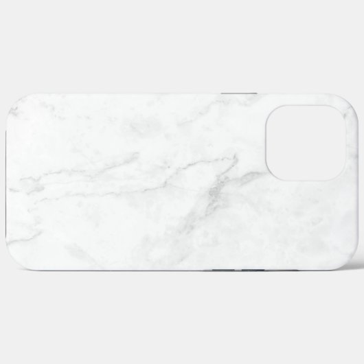 Wit Marmer Case-Mate iPhone Case (Achterkant (horizontaal))