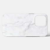 Wit Marmer Case-Mate iPhone Case (Achterkant (horizontaal))