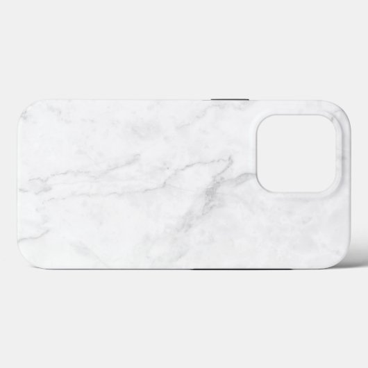 Wit Marmer Case-Mate iPhone Case (Achterkant (horizontaal))