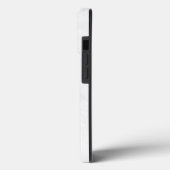 Wit Marmer Case-Mate iPhone Case (Achterkant / Links)