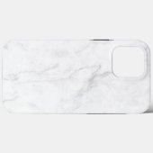 Wit Marmer Case-Mate iPhone Case (Achterkant (horizontaal))