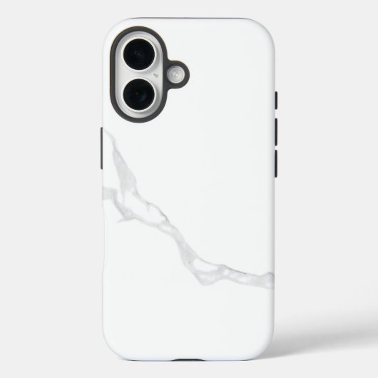 Wit Marmer Case-Mate iPhone Case (Achterkant)