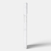 Wit Marmer Case-Mate iPhone Case (Achterkant / Rechts)