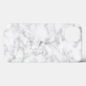 Wit marmer Case-Mate iPhone case (Achterkant (horizontaal))