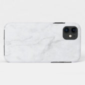 Wit Marmer Case-Mate iPhone Case (Achterkant (horizontaal))