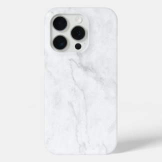 Wit Marmer iPhone 15 Pro Case