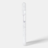 Wit Marmer Case-Mate iPhone Case (Achterkant / Links)