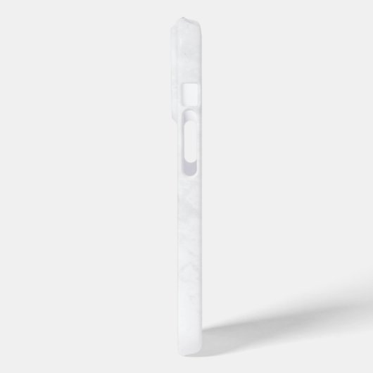 Wit Marmer Case-Mate iPhone Case (Achterkant / Links)