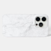 Wit Marmer Case-Mate iPhone Case (Achterkant (horizontaal))