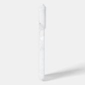Wit Marmer Case-Mate iPhone Case (Achterkant / Rechts)