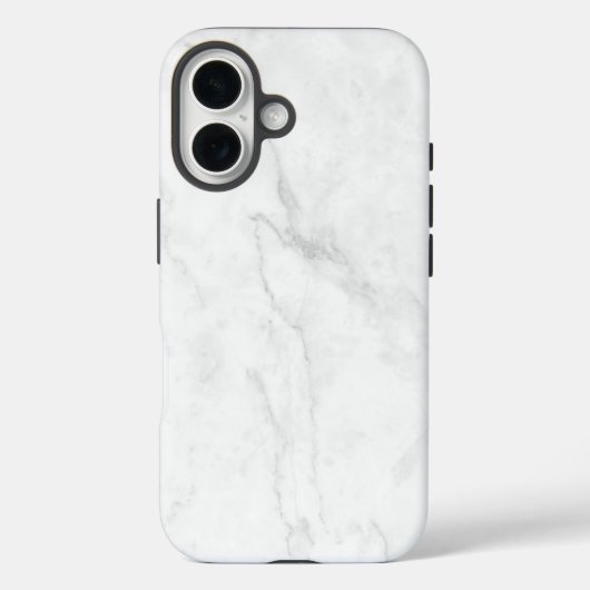 Wit Marmer Case-Mate iPhone Case (Achterkant)