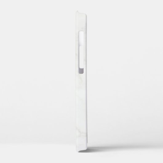 Wit Marmer Case-Mate iPhone Case (Achterkant / Links)