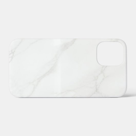 Wit Marmer Case-Mate iPhone Case (Achterkant (horizontaal))