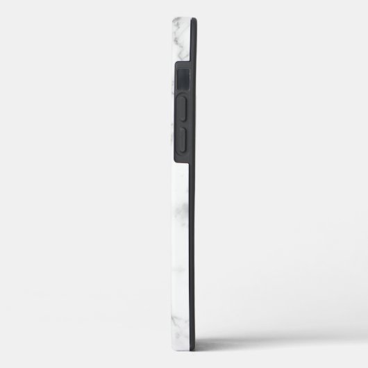 Wit Marmer Case-Mate iPhone Case (Achterkant / Links)