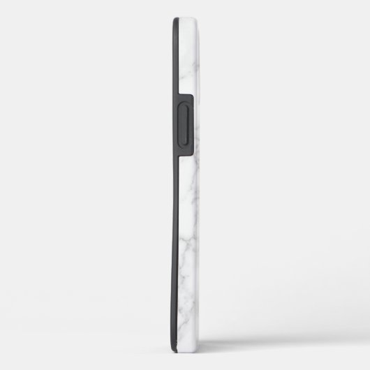 Wit Marmer Case-Mate iPhone Case (Achterkant / Rechts)