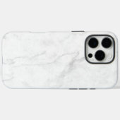 Wit Marmer Case-Mate iPhone Case (Achterkant (horizontaal))