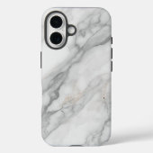 Wit Marmer Case-Mate iPhone Case (Achterkant)