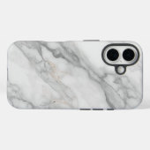 Wit Marmer Case-Mate iPhone Case (Achterkant (horizontaal))