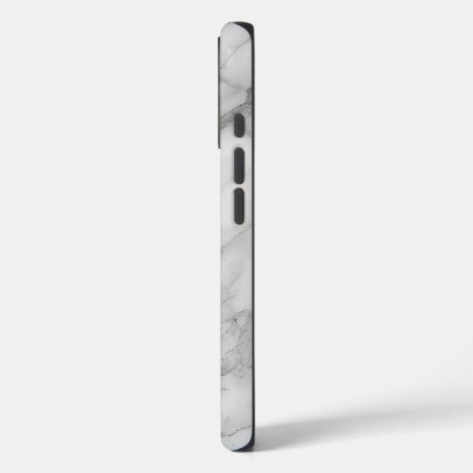Wit Marmer Case-Mate iPhone Case (Achterkant / Links)