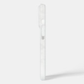 Wit Marmer Case-Mate iPhone Case (Achterkant / Links)