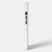 Wit Marmer Case-Mate iPhone Case (Achterkant / Links)