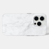 Wit Marmer Case-Mate iPhone Case (Achterkant (horizontaal))