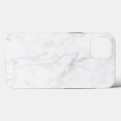 Wit Marmer Case-Mate iPhone Case (Achterkant (horizontaal))
