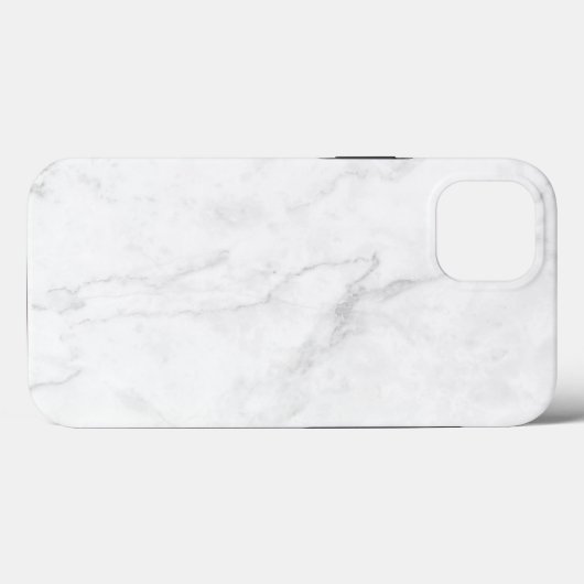 Wit Marmer Case-Mate iPhone Case (Achterkant (horizontaal))