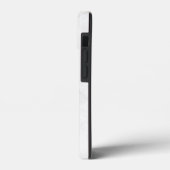 Wit Marmer Case-Mate iPhone Case (Achterkant / Links)