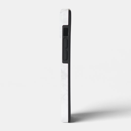 Wit Marmer Case-Mate iPhone Case (Achterkant / Links)
