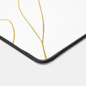 Wit marmer elegant bureaumat (Hoek)