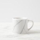 Wit Marmer Espresso Kop (Rechts)