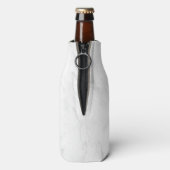 Wit Marmer Flesjeskoeler (Fles Achterkant)