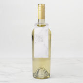 Wit Marmer Flessenhanger (Op fles)
