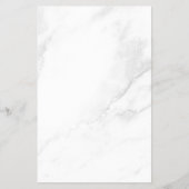 Wit Marmer Flyer (Voorkant)