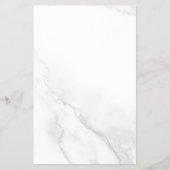 Wit Marmer Flyer (Voorkant)