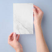 Wit Marmer Flyer (Hand)