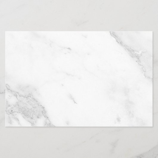 Wit Marmer Flyer (Voorkant)