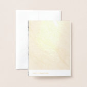 Wit Marmer Folie Kaarten (Met envelop)