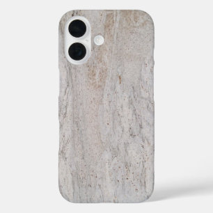 Wit marmer gedraaid -past zich aan voor alle geval iPhone 16 hoesje
